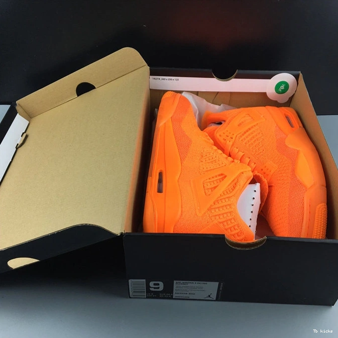 Rep TBK AQ3559- Flyknit 4 3971 WellDesigned Jordan Orange Retro 1014